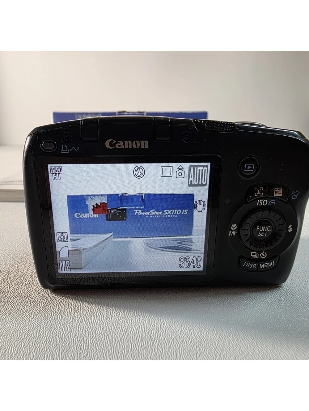 Canon PowerShot SX110 IS 9.0MP Digital Camera 10X Optical Zoom- Tested & Working